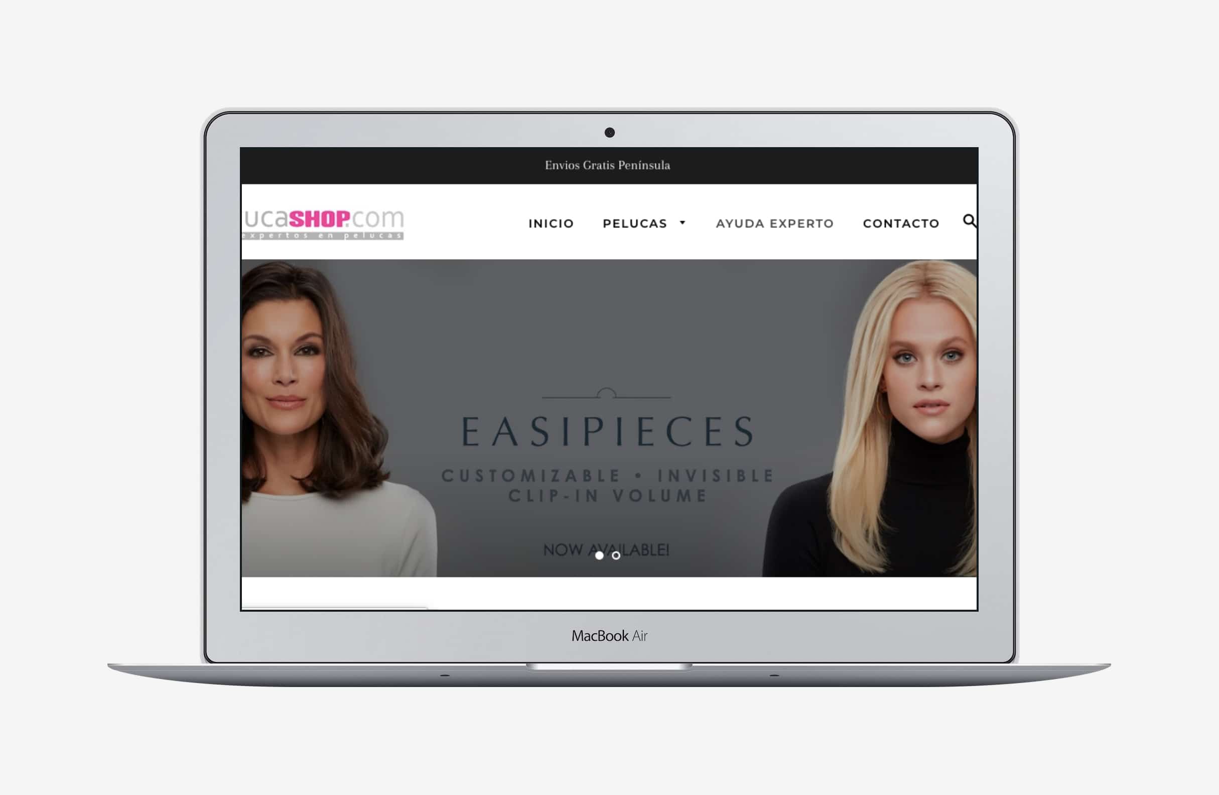 tienda online desarrollada en shopify