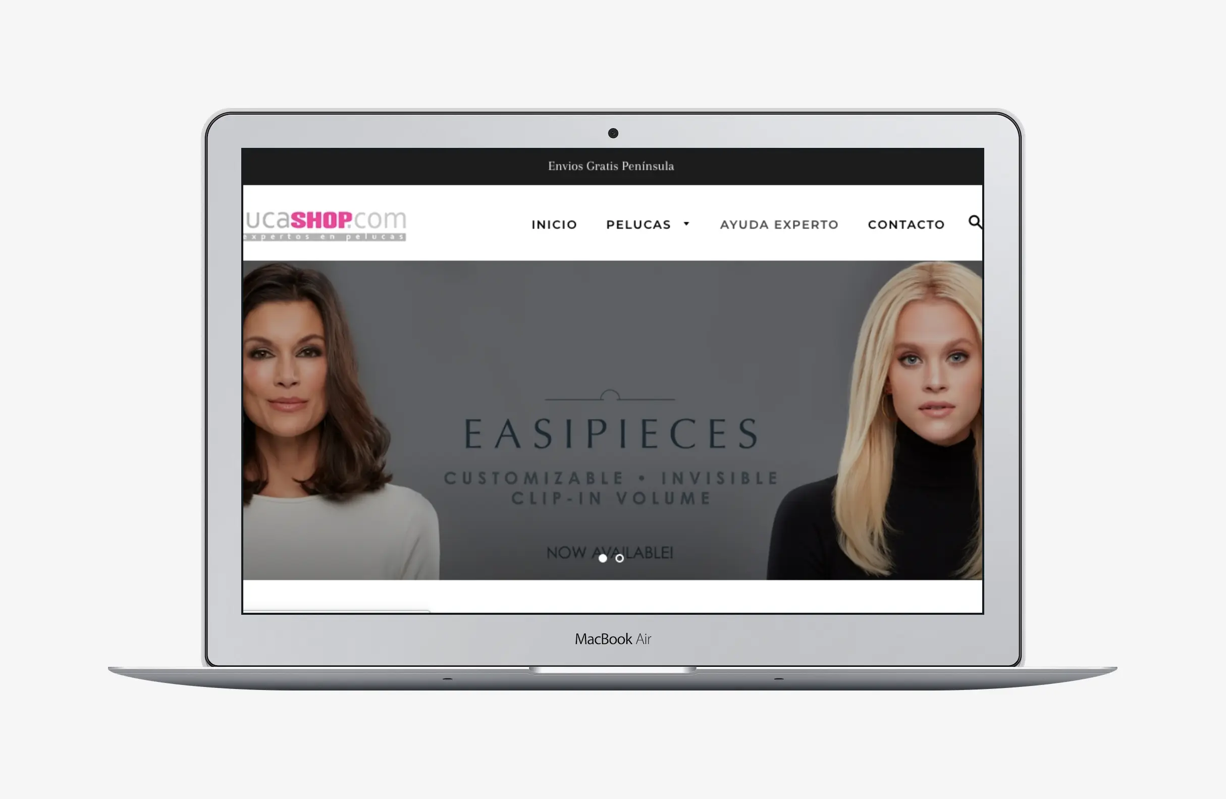 tienda online desarrollada en shopify